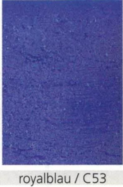 Weizenkorn - Vierdochtkerze Royalblau Ø 14 cm
